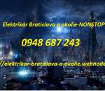 elektrikár Bratislava-NONSTOP