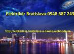 Elektrikár Bratislava NONSTOP