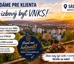 SERIÓZNE HĽADÁME PRE KLIENTA S HOTOVOSŤOU 3-IZ